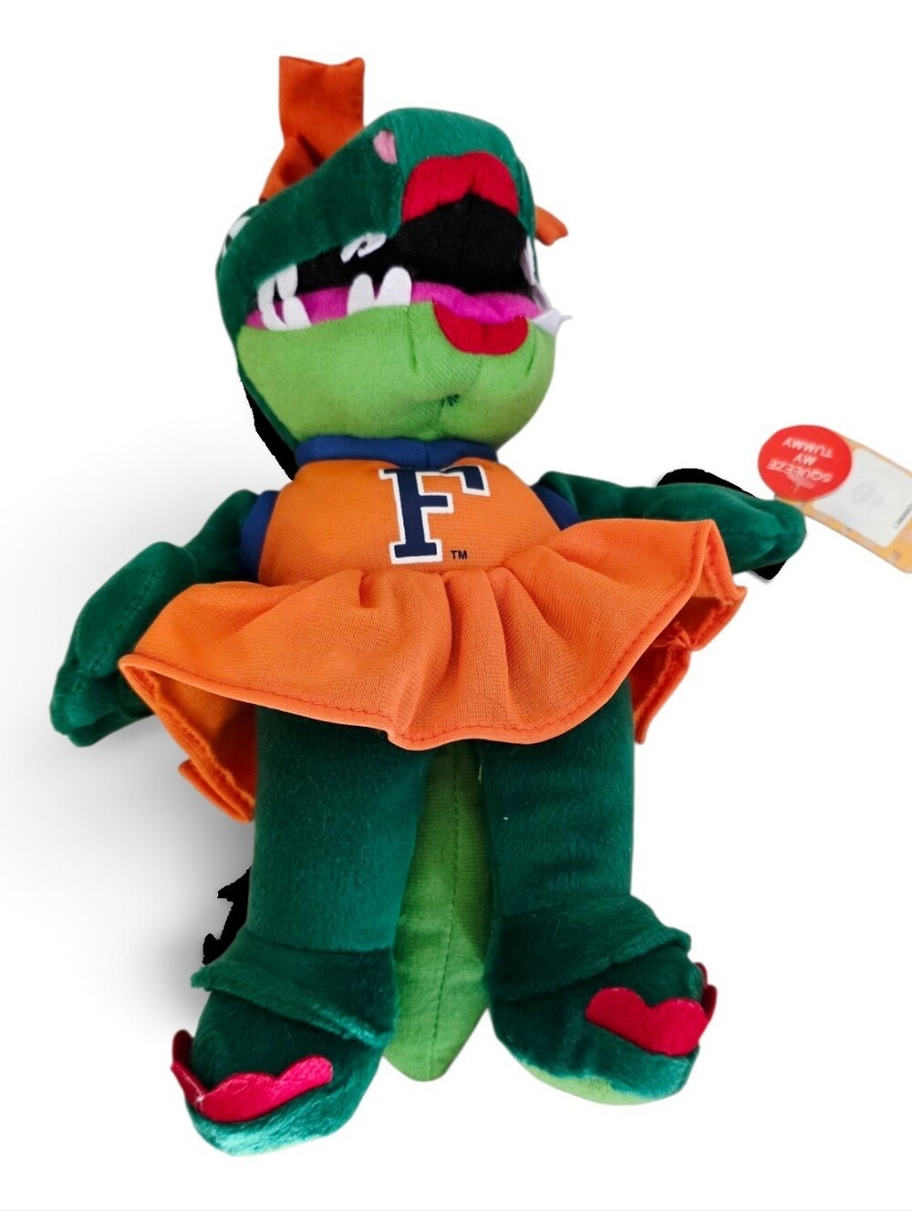 Florida Gators Alberta Mascot Plush 2011 Plushland UF Cheerleader NCAA NWT